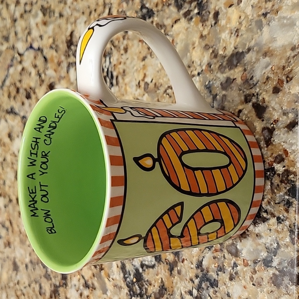 60's Birthday Mug, like new